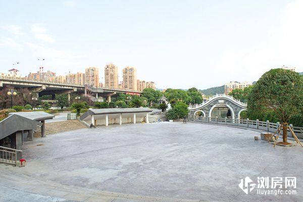 浏阳思邈公园洗药桥广场改造的怎么样了?